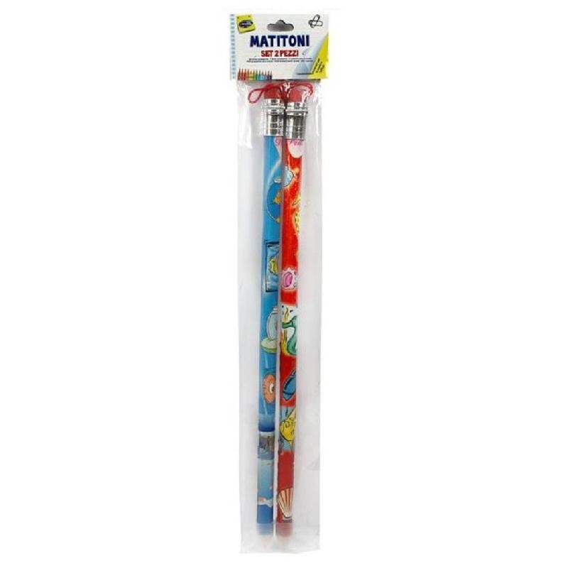 Matitoni Set 2 Pezzi colori assortiti