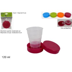 Bicchiere Richiudibile 4 colori