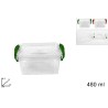 Contenitore Rettangolare 480 ml, colori assortiti