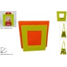 Portatovaglioli Plastica 4 Colori Assortiti