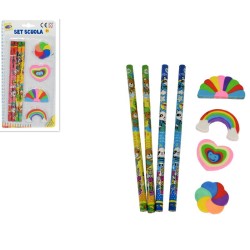 Matite e Gomme 4 pz. in blister