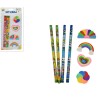 Matite e Gomme 4 pz. in blister