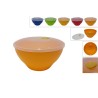 Coppa 2 Litri con Coperchio Trasparente, colori assortiti