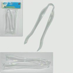 Pinza Ghiaccio Plastica Trasparente