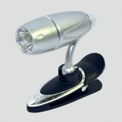 Luce Led Con Clip Per Libro