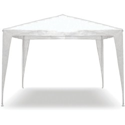 Gazebo 3 x 3 mt tubolari in PVC, Copertura in PE