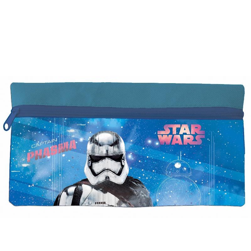 Astuccio Scuola con Zip, tema Star Wars