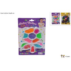 Cartella Fiore Perline, 2 assortimenti