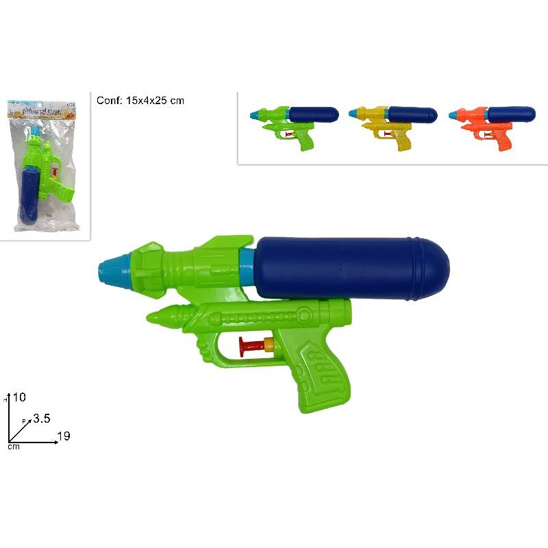 Pistola Acqua 3 Colori assortiti, 1 pezzo