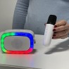 MINI PARTY SPEAKER WI-FI 10w KARAOKE CON MICROFONO SENZA FILI
