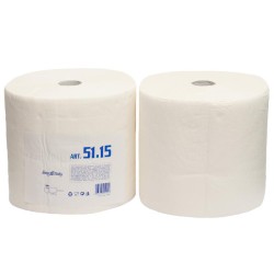 Asciugamani di carta bianchi professionali 800 fogli 2 strati 24 x 24,5 cm - 1 pezzo - 5115