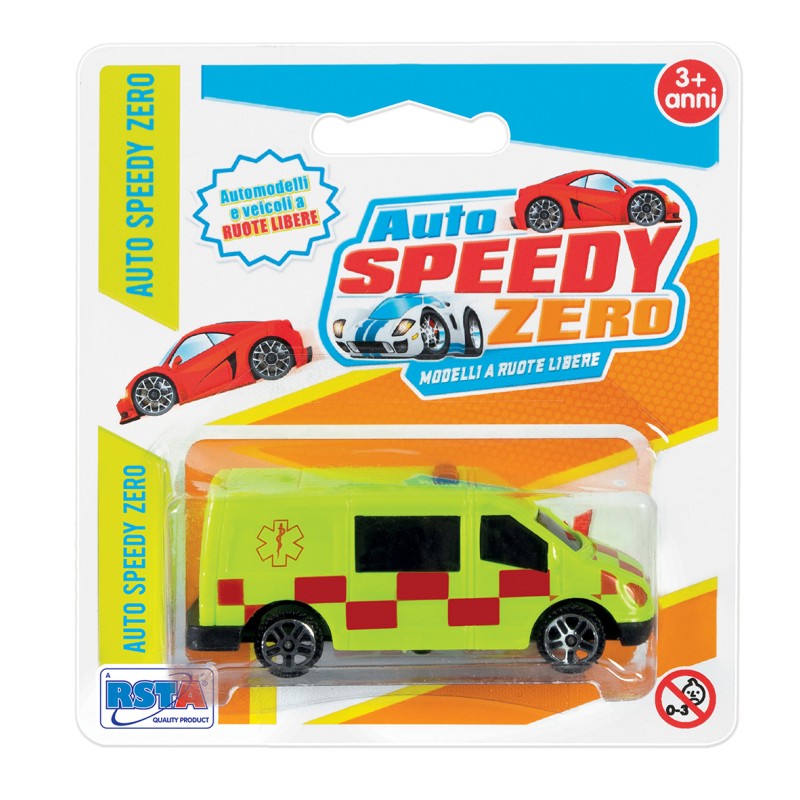 Blister Auto Speedy Zero, modelli assortiti - 3675