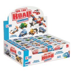 SET COSTRUZIONI VEICOLI 6 ASSORTIMENTI
