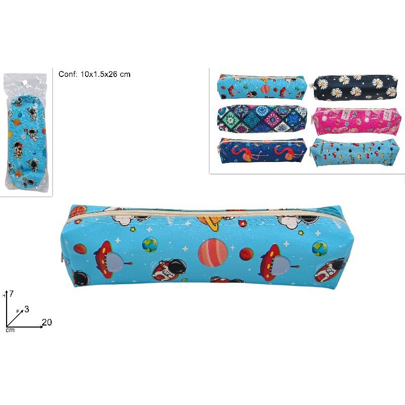 Bustina Astuccio Portacolori, modelli assortiti, 1 pezzo