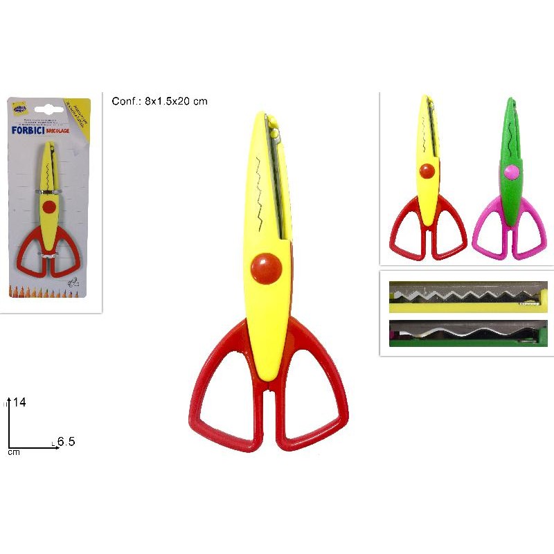Forbici per Bricolage Ass.te, 1 pezzo