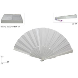 VENTAGLIO BIANCO PER MATRIMONI