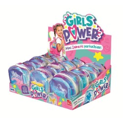Zainetto Portachiavi Girls Power, modelli assortiti, 1 pezzo