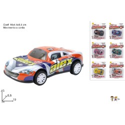 Auto Sportiva in Metallo, colori assortiti, 1 pezzo