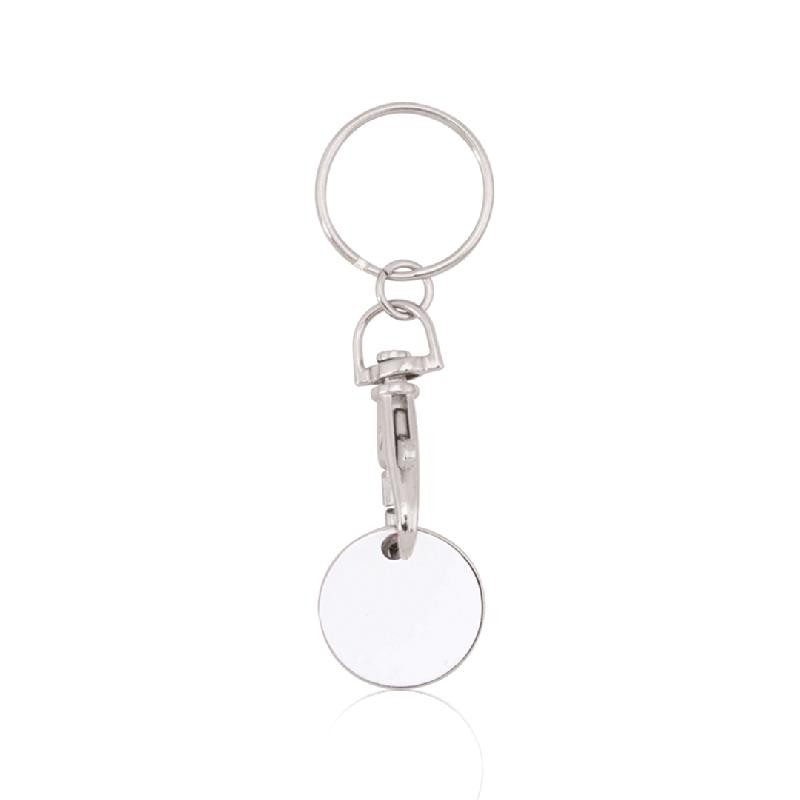 Portachiavi Gettone Euromarket, colori assortiti, 1 pezzo