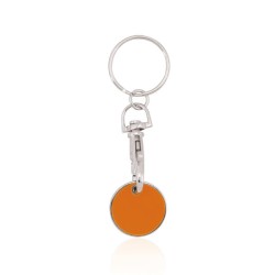 Portachiavi Gettone Euromarket, colori assortiti, 1 pezzo