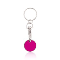 Portachiavi Gettone Euromarket, colori assortiti, 1 pezzo