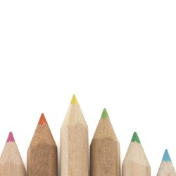 Set di 12 Matite Colorate 9 cm