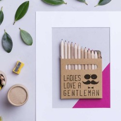 Set di 12 Matite Colorate 9 cm