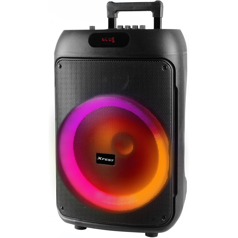 SPEAKER WIRELLESS 50w CON MICROFONO KARAOKE PARTY