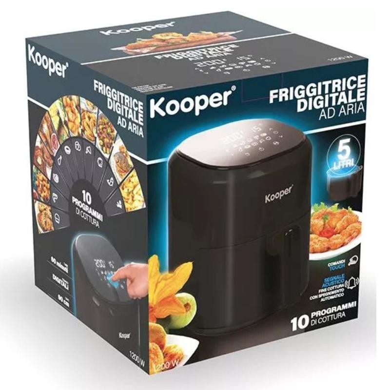 FRIGGITRICE AD ARIA 5L CON DISPALY TOUCH 1200w