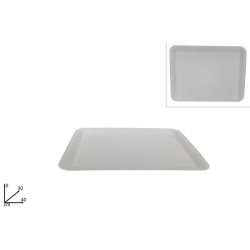 Vassoio Paperino 40x30 cm Bianco