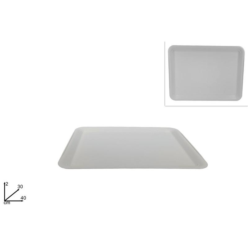 Vassoio Paperino 40x30 cm Bianco