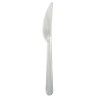 Coltelli in plastica PS Trasparente 180 mm - confezione da 50 coltelli